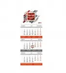 Классический календарь ТРИО фирмы Eka со стандартными белыми блоками типографии "Любавич"